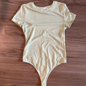 Women's Light Green Elodie Body Suit Size Large